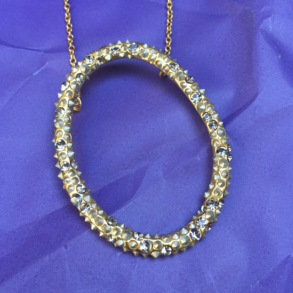 Alexis Bittar Jeweled Earrings/Necklace